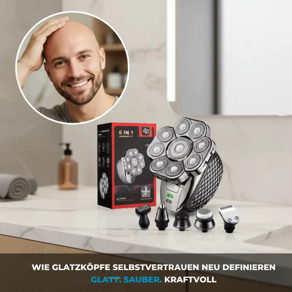 GlatzRazor® All-in-One Set : Alles was Mann braucht
